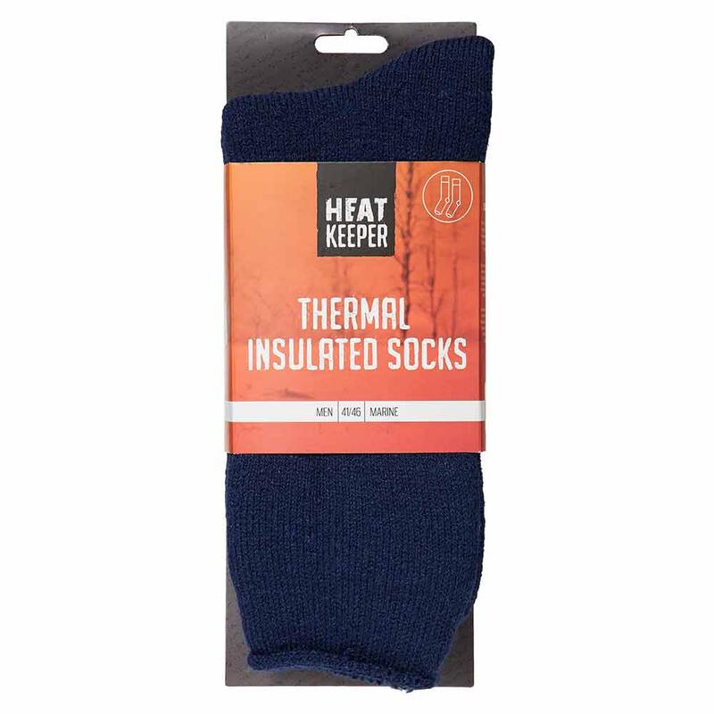 Heat Keeper Hommes Chaussettes thermo-isolantes Dark Jeans