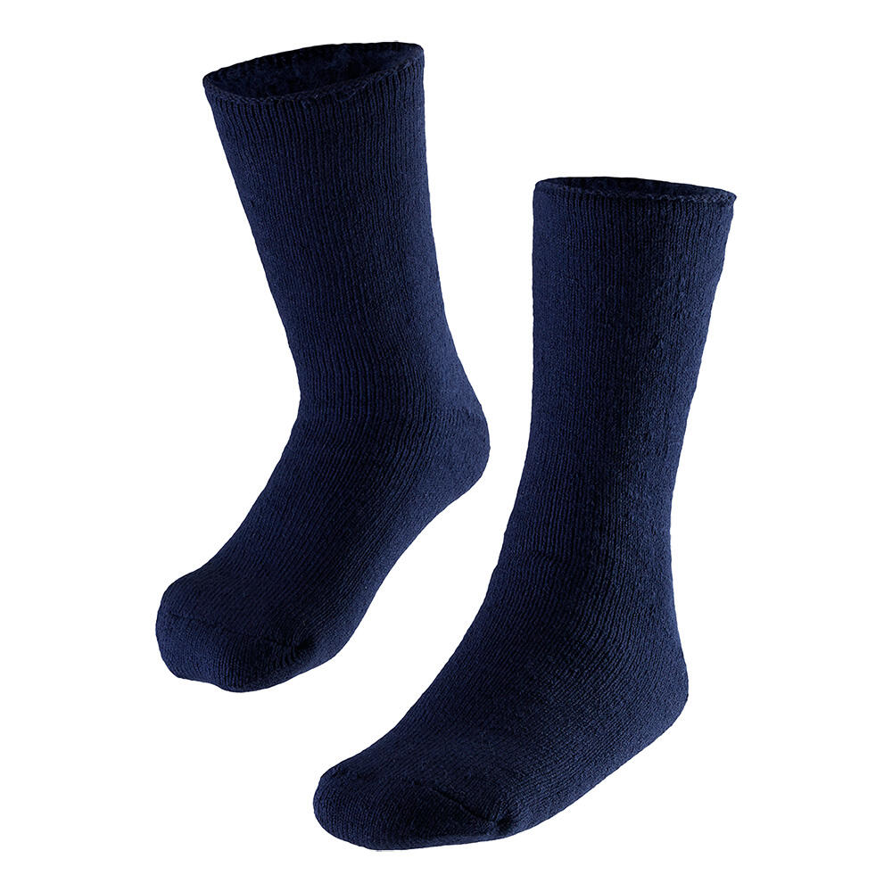 Heat Keeper - Heat Keeper Hommes Chaussettes Thermo-isolantes Dark Jeans - Chaussettes - Bleu - 41/46 - Decathlon