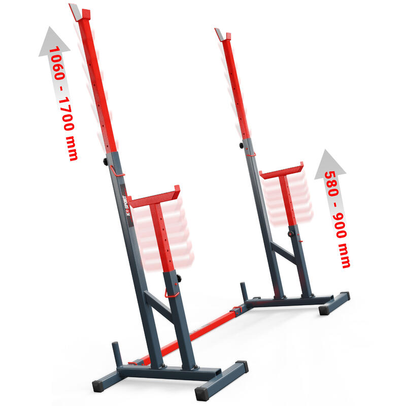 Multi Squat Rack verstellbar