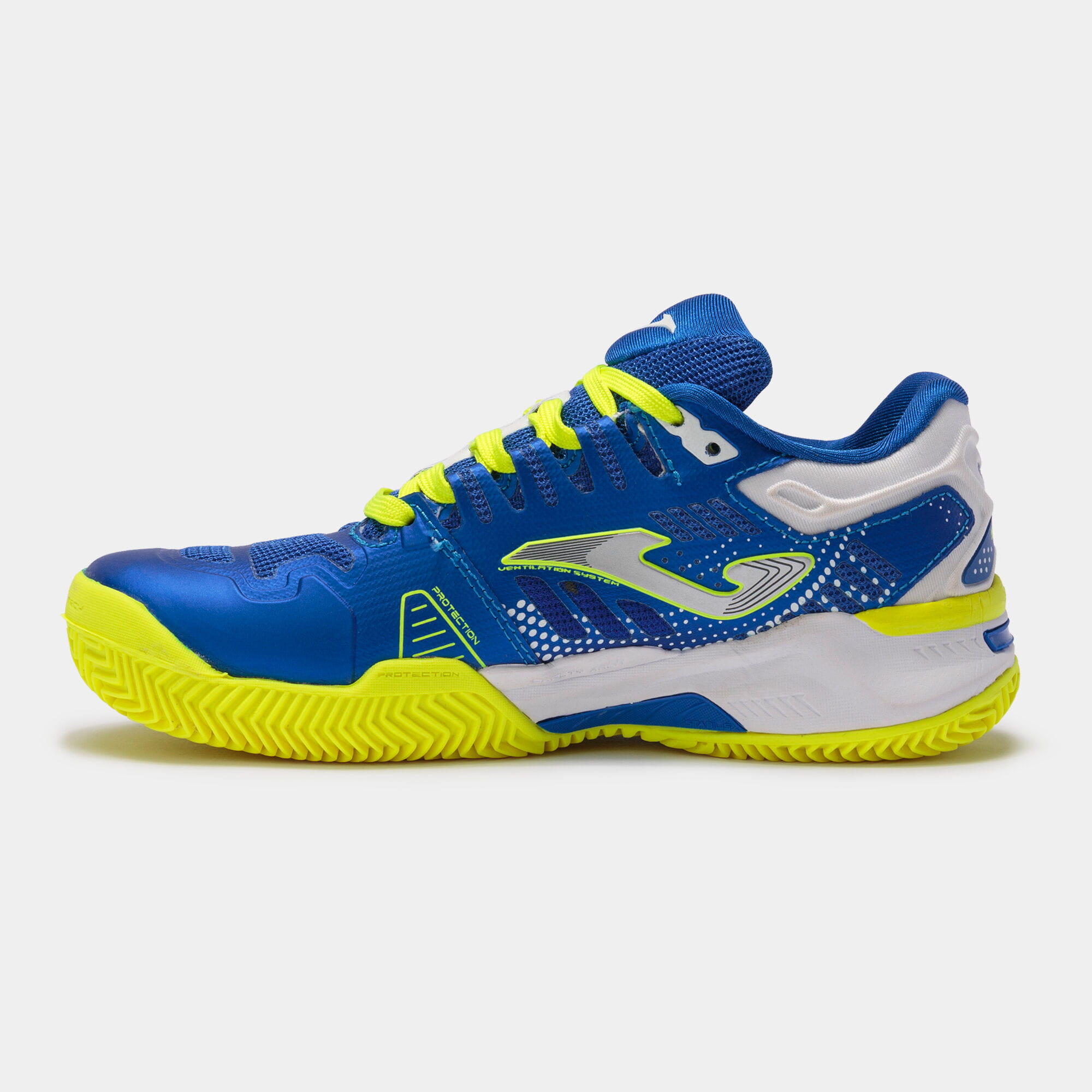 Buty do tenisa dziecięce Joma J. Slam jr royal lemon fluor 4/5