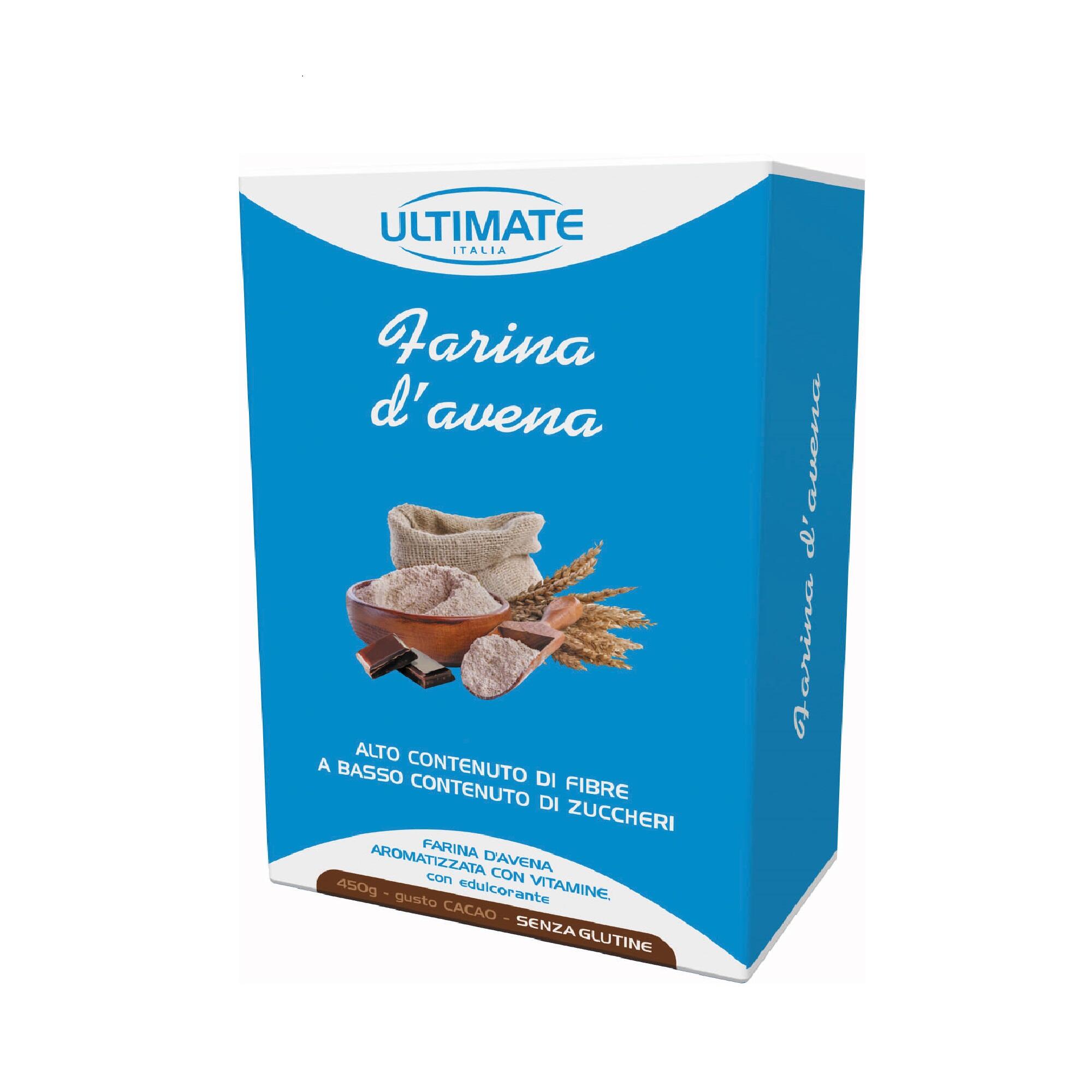 ULTIMATE ITALIA Alimento - FARINA D'AVENA CACAO - 450g