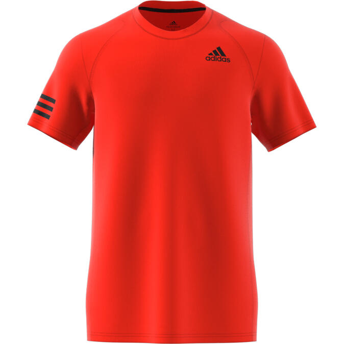 Camiseta del club de tenis con 3 rayas adidas