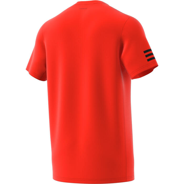 Camiseta del club de tenis con 3 rayas adidas