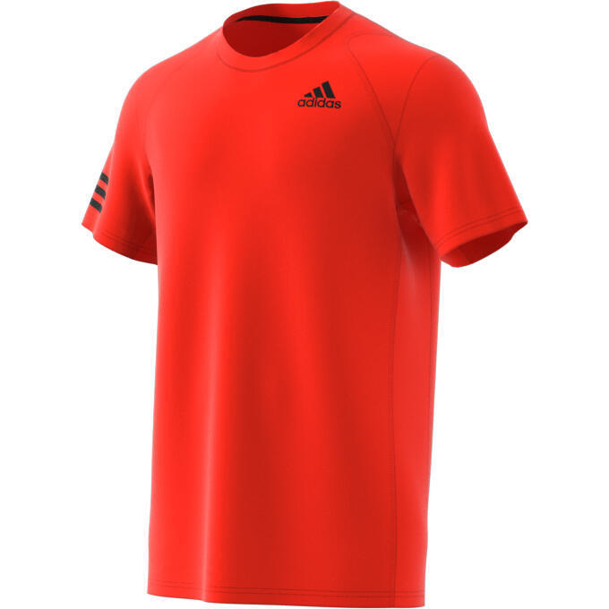 Camiseta del club de tenis con 3 rayas adidas