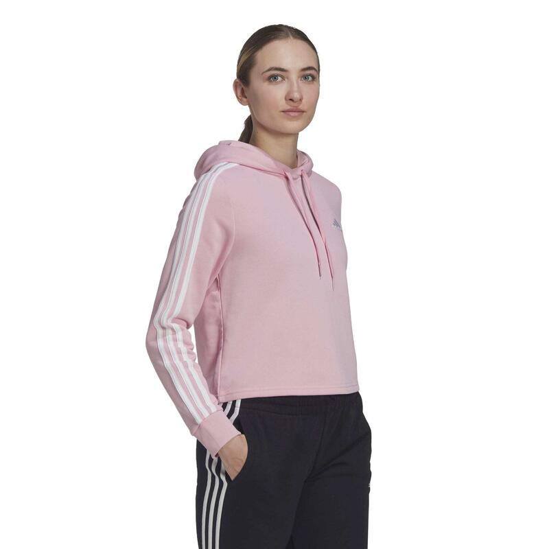 Sweatshirt court à 3 bandes femme adidas Essentials