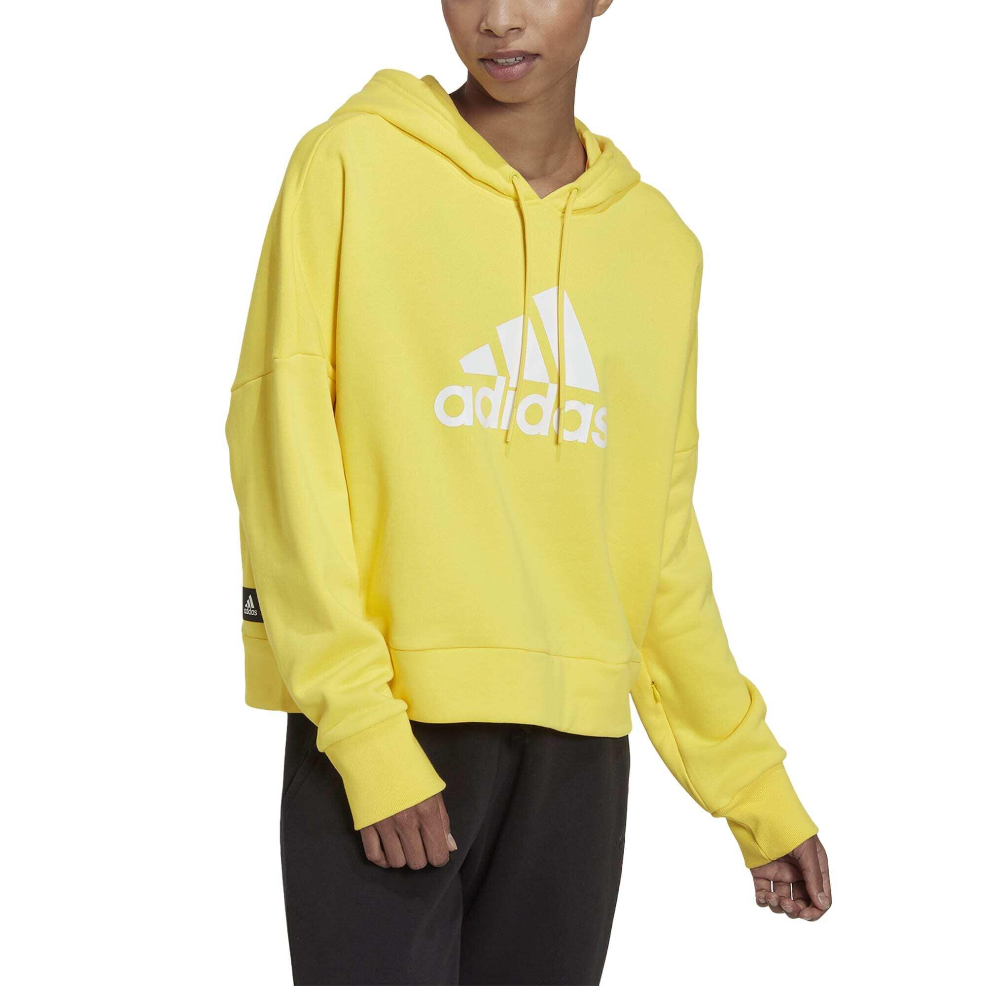 Sudadera amarilla mujer adidas hot sale