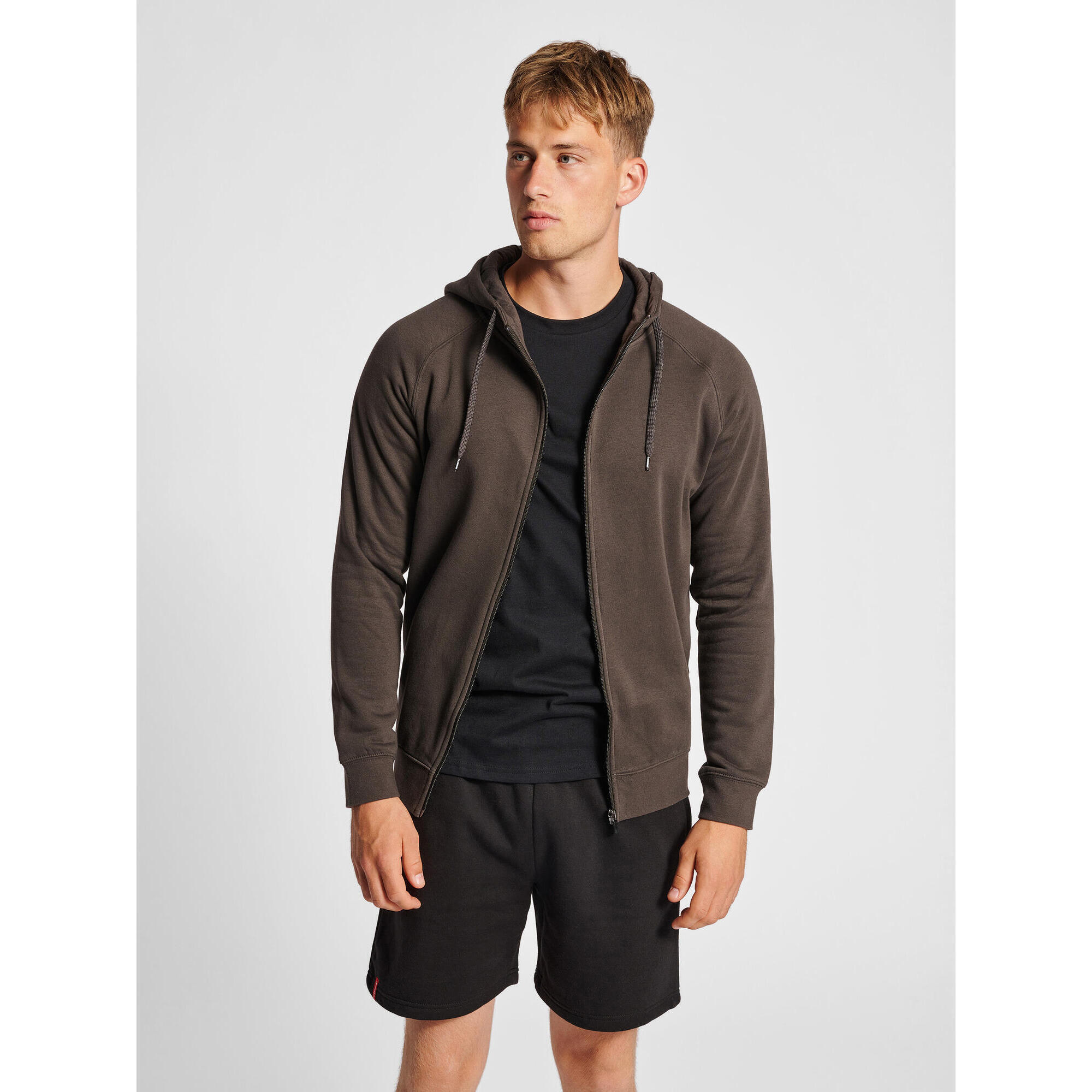 Bluza z kapturem i zamkiem błyskawicznym Hummel Red Classic