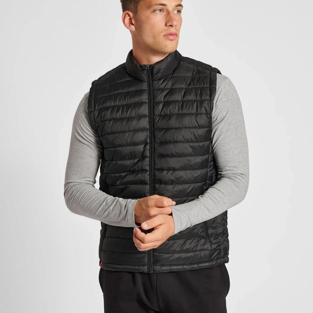 Sleeveless Puffer Jacket Hummel Red