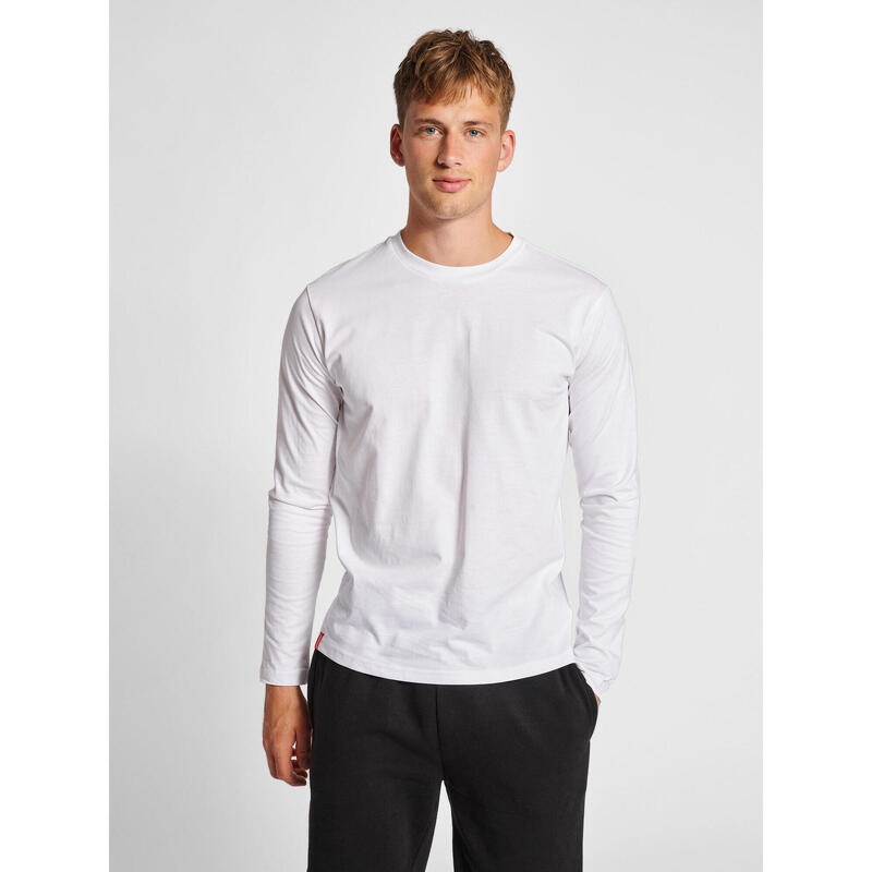 Hmlred Heavy T-Shirt L/S T-Shirt Manches Longues Homme