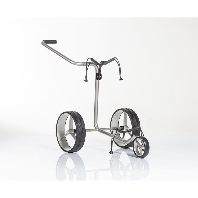 Manueller 3-Rad-Kinderwagen JuCad Acier Inoxydable