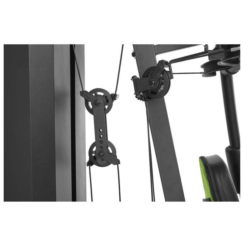 Machine Multistation - musculation durable acier - Adidas Home Gym noir