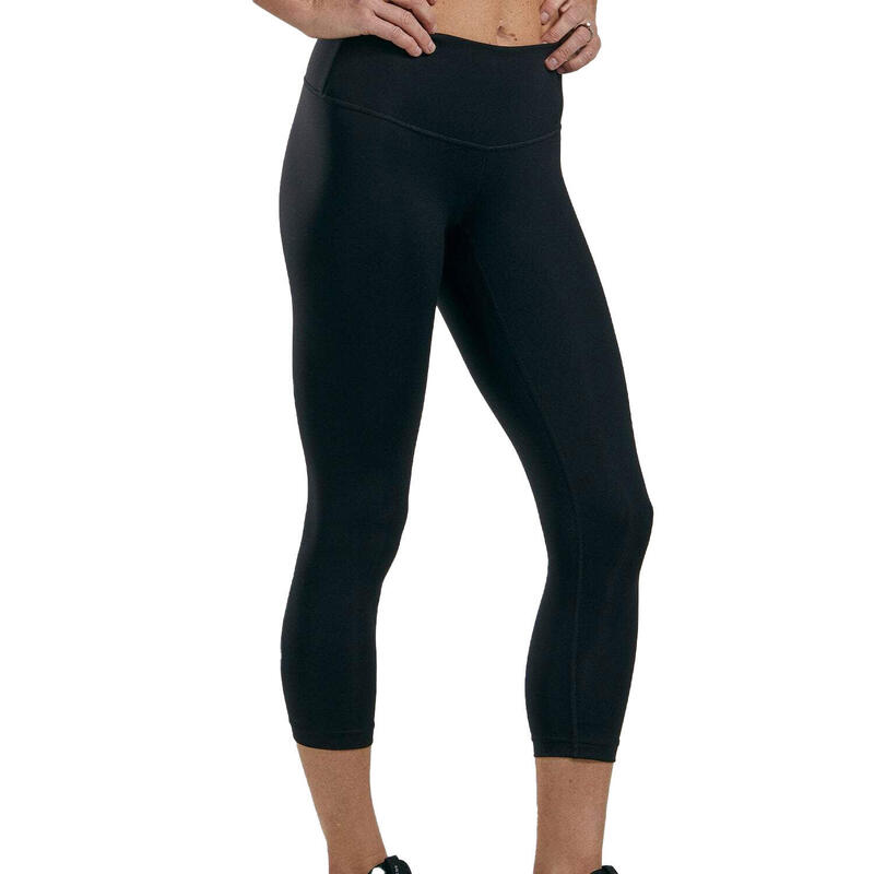 ZOOT Pantalones de running Capri para mujer - Elite L, BLACK, BLACK, L (Z200-