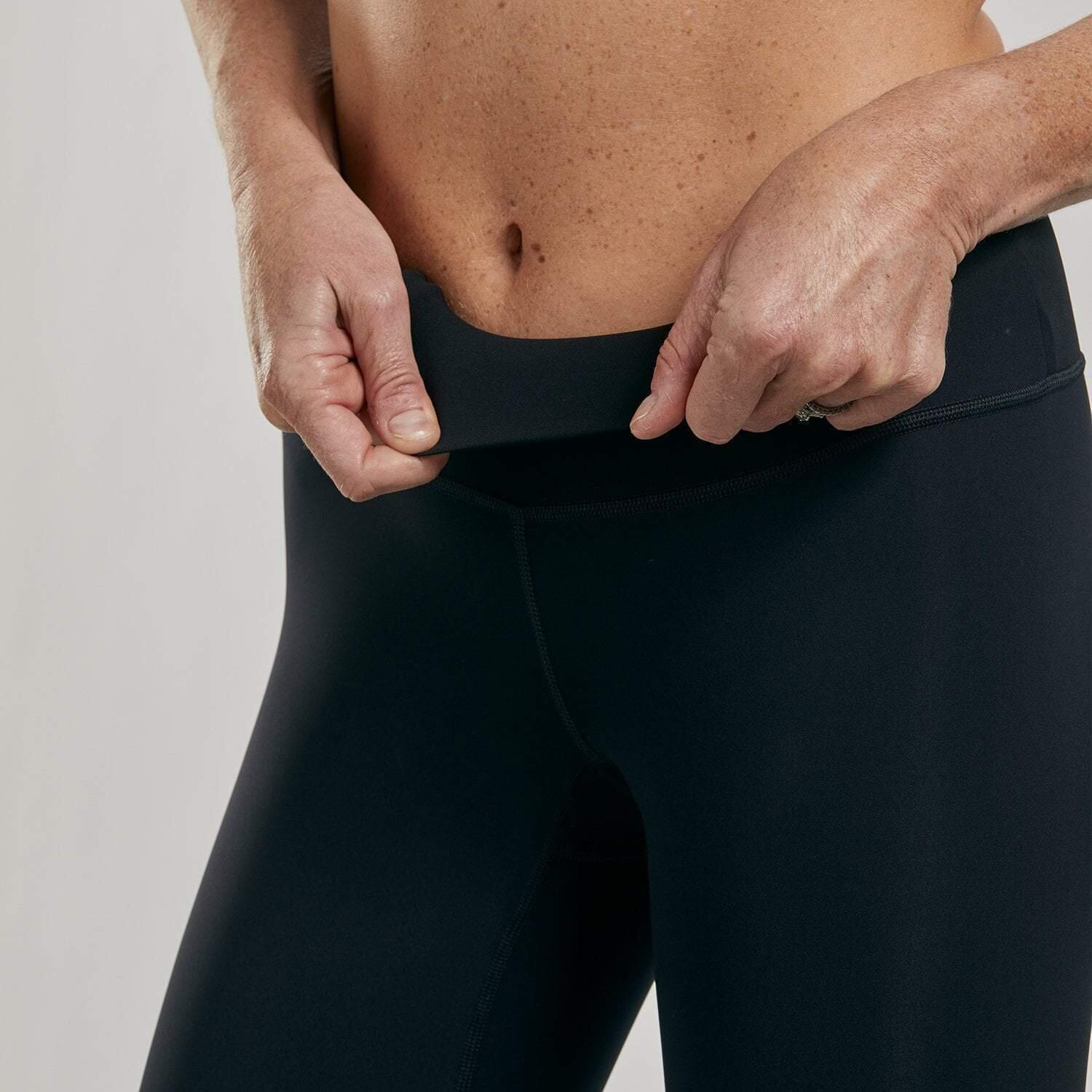 ZOOT Pantalones de running Capri para mujer - Elite M, BLACK, BLACK, M (Z200- 3/7