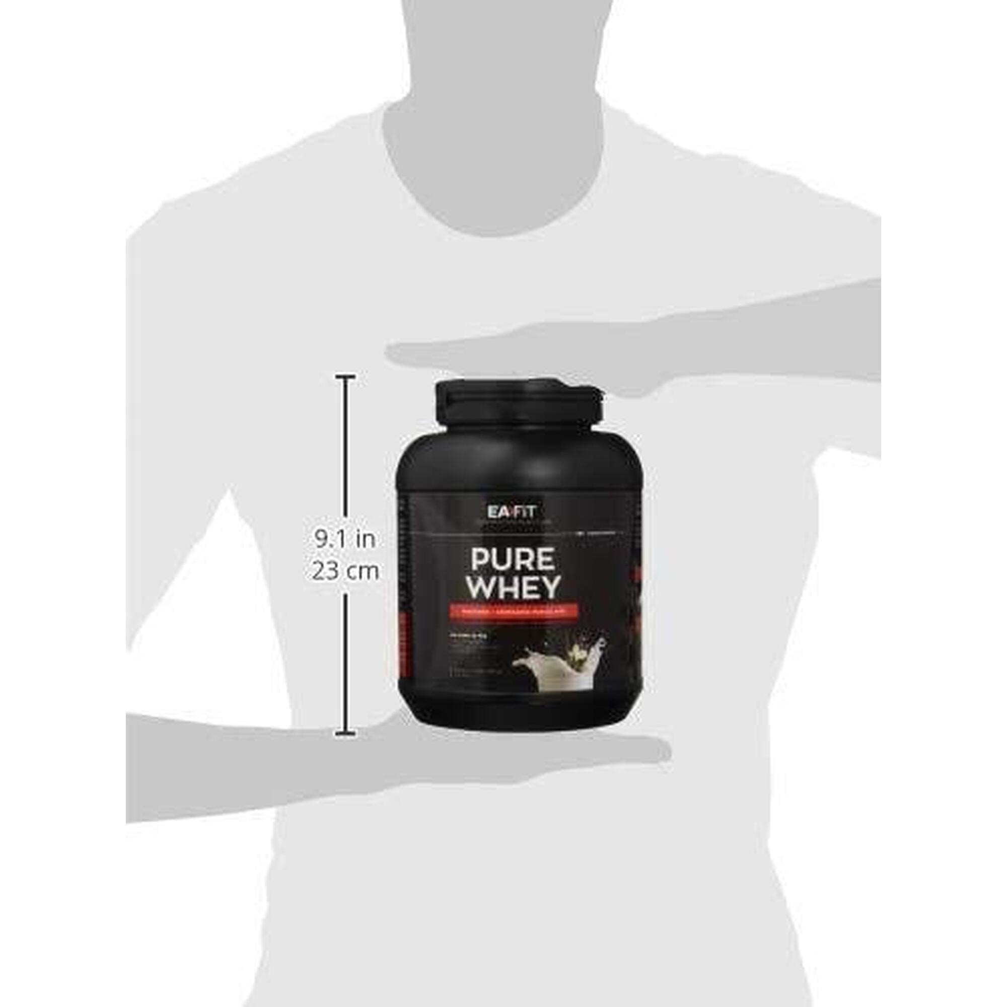 EAFit Pure Whey Dublu Ciocolată Proteină Pudră 850g
