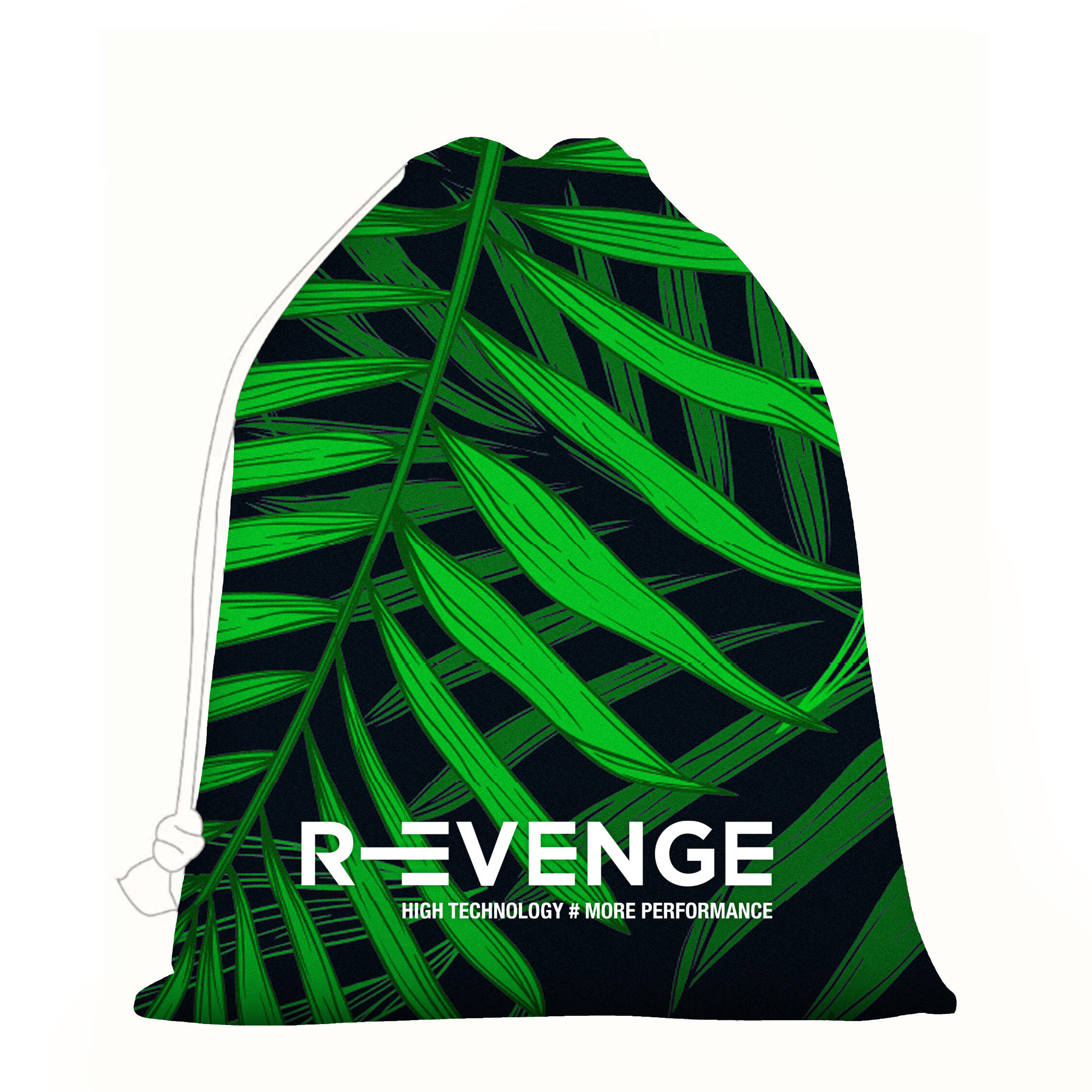 Bañador de una pieza de natación Revolution Jungle Green 4/4
