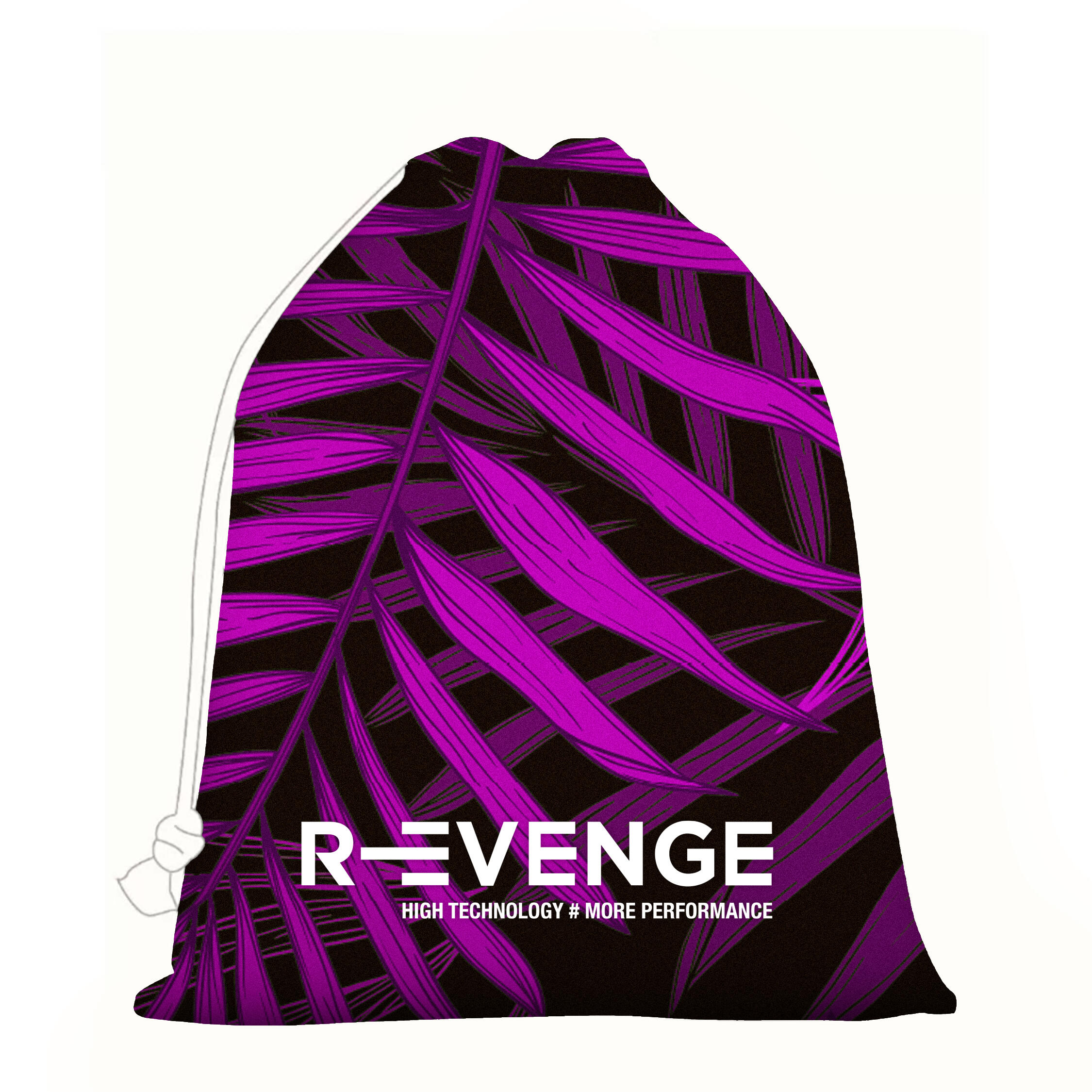 Bañador de una pieza de natación Revolution Jungle Fuchsia 4/4