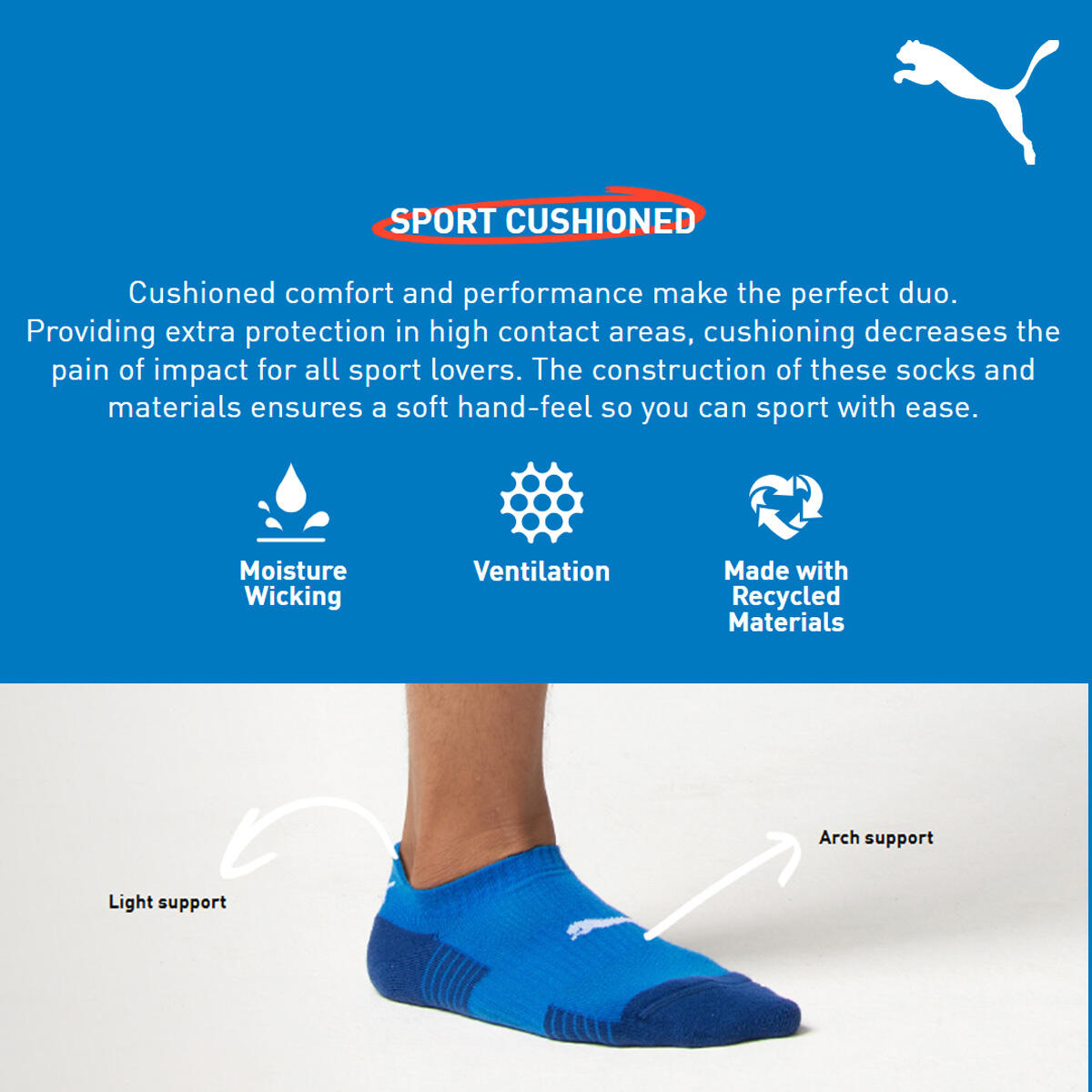 Chaussettes basses shop puma