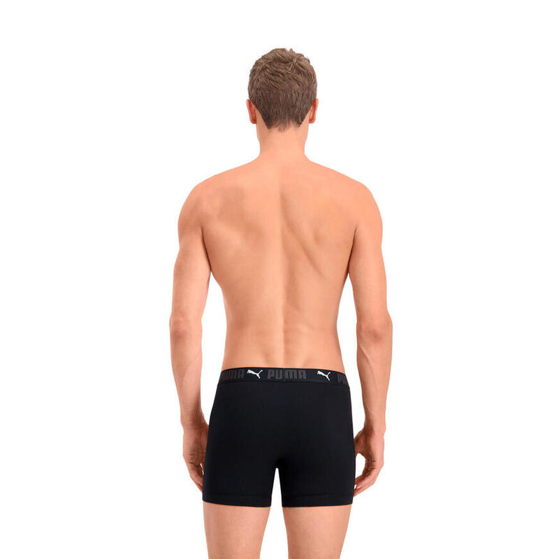 Boxer PUMA Sport microfibră 2 bucăţi negru
