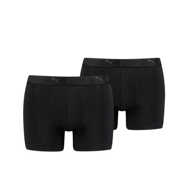 Puma Sport Boxershorts Microfiber 2-pack Zwart