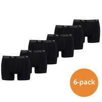 Boxer sport en coton pour hommes PUMA Noir (lot de 6)