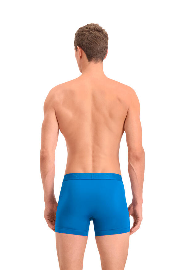 Puma Sportowe bokserki z mikrofibry, 6 szt. Niebieskie 3/6