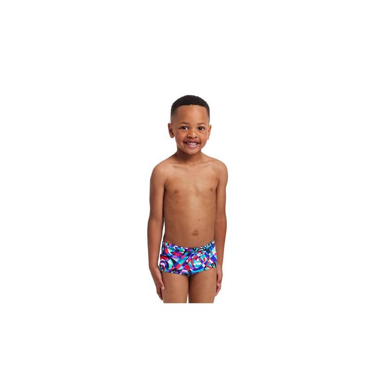 VIDEO STAR - PRINTED TODDLER BOY SWIMMING TRUNKS