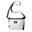 H3208 Waterproof Outdoor Sports Messenger Bag - White