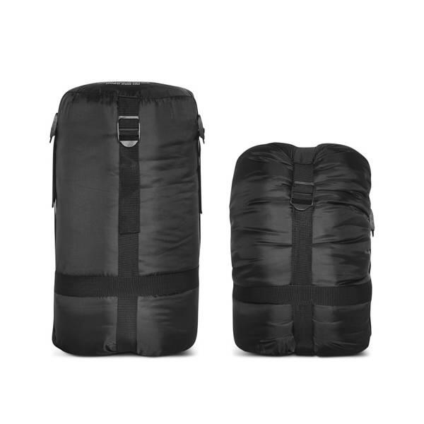 Sac de couchage touristique de type enveloppe Campus Hobo 200 Droit +13°C