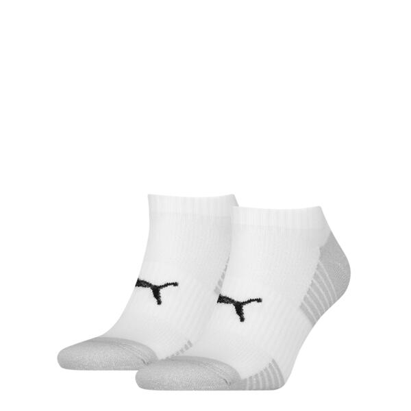 PUMA Puma Sport Sneakersokken Cushioned  2-pack Wit