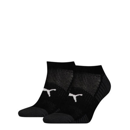 PUMA Sport gepolsterte Sneaker-Socken 2er-Pack Schwarz