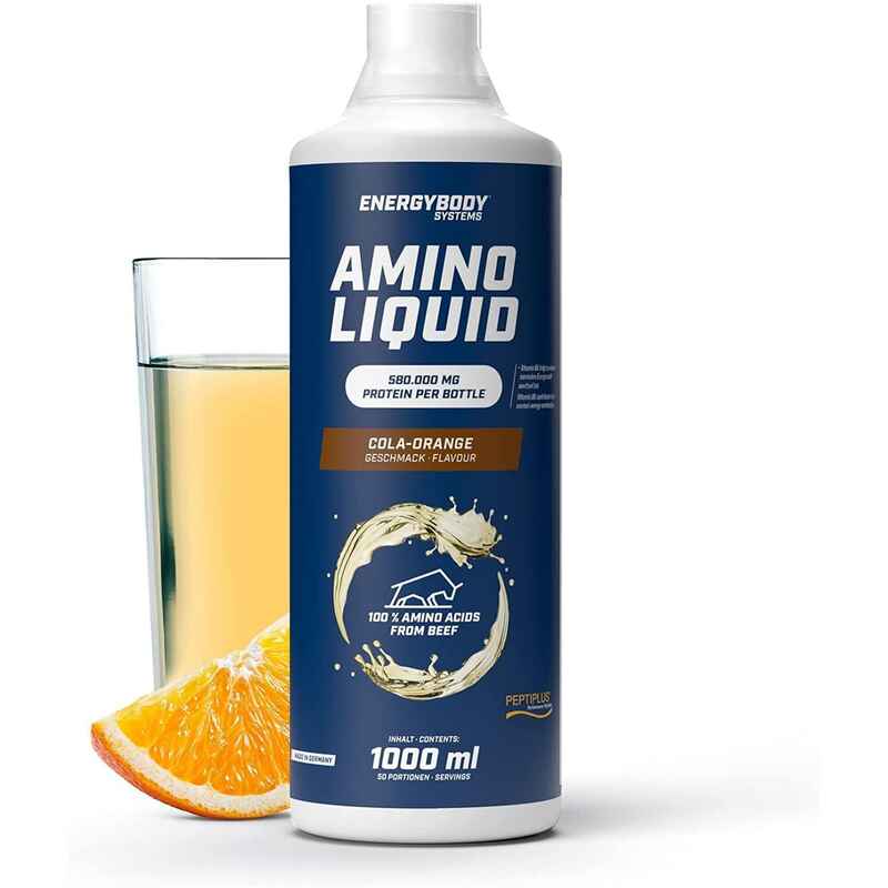 Amino Liquid 580.000 mg Cola-Orange, 1 Liter