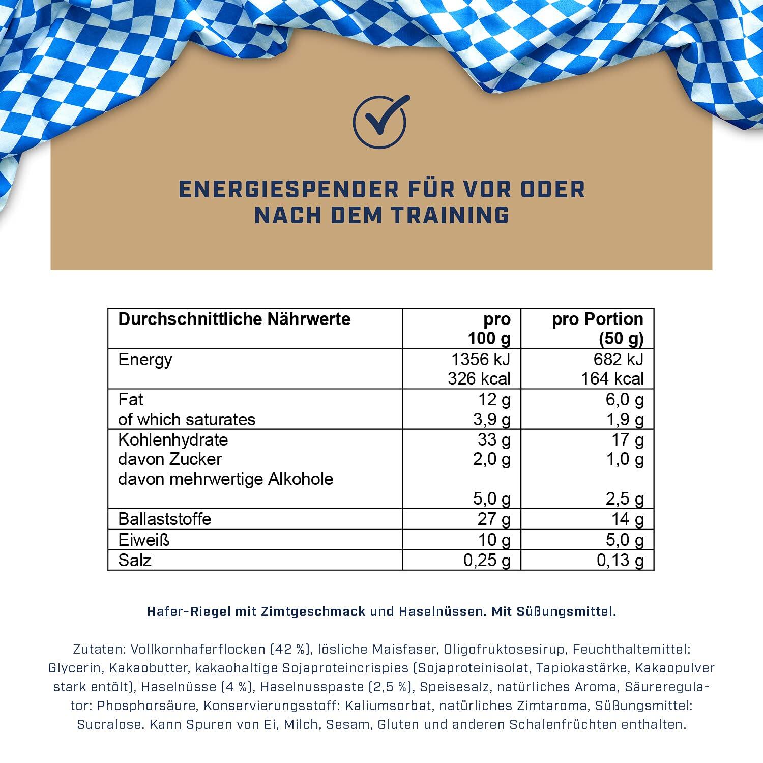 Bavarian Bar Einzelriegel 3/4