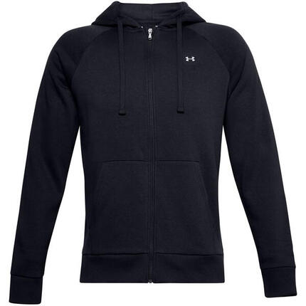 Heren Rival Fleece Full Zip Hoodie (Grijs)