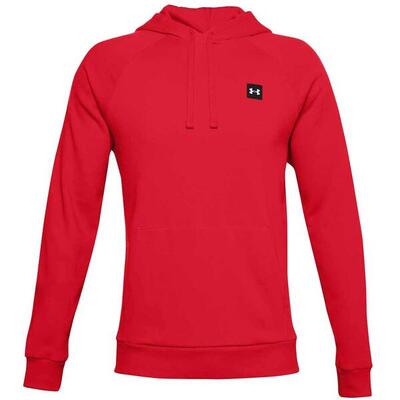 Heren rival fleece full zip hoodie (zwart)