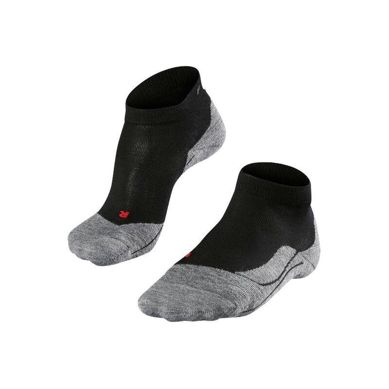 ACCESSOIRES RUNNING FALKE, CHAUSSETTES DE COURSE FALKE RU4 CUSHION BLANCHE  ET GRISE POUR FEMME