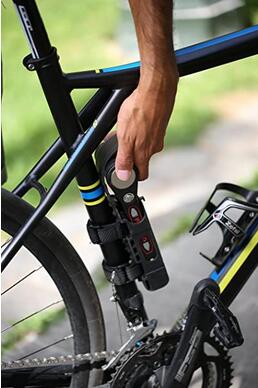 Antivol articulé pliant avec support - Noir - Zefal 5/7