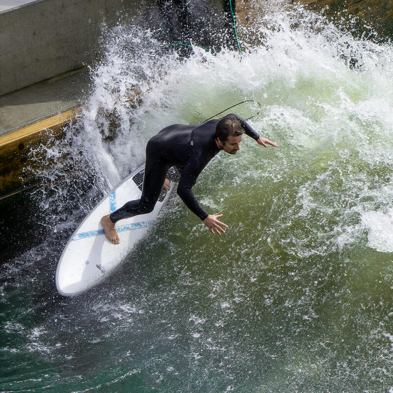 Foamy FLOW 5'5 - Planche performante en mousse pour le surf de rivière