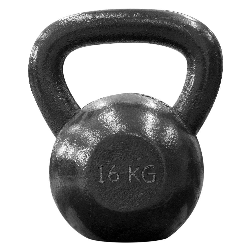 FOCUS FITNESS Kettlebell - 16 kg - Gietijzer