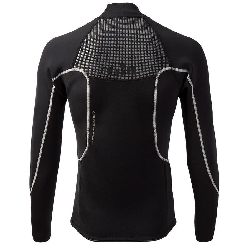 Men’s Waterproof Long Sleeve Thermoskin Top – Black