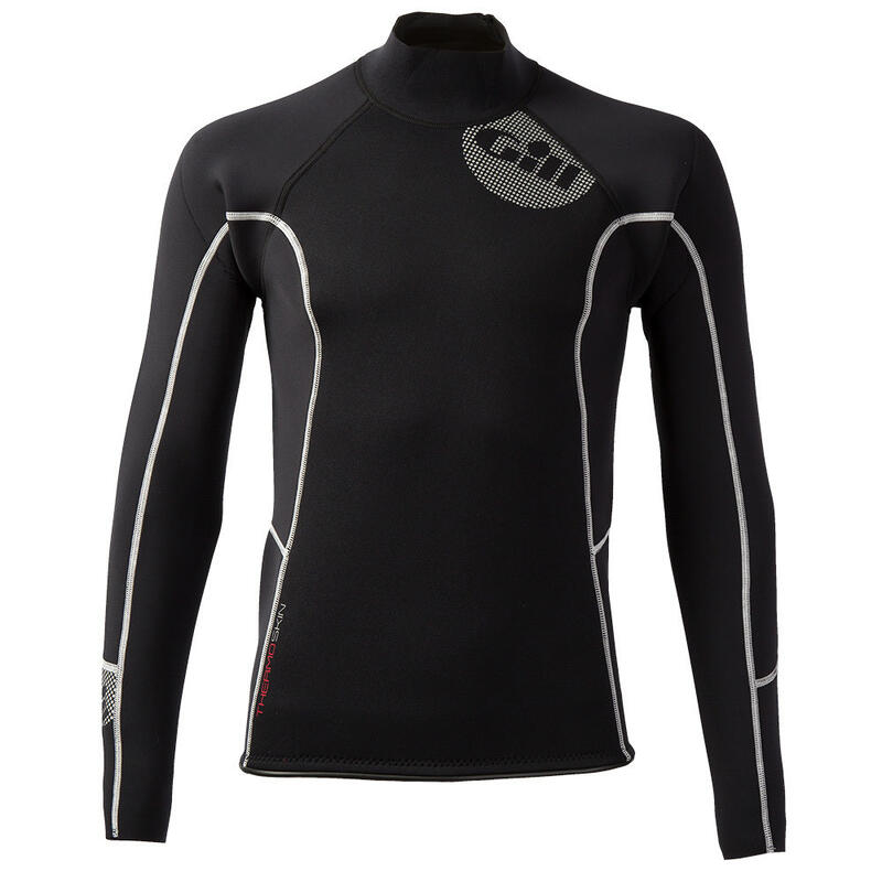 Men’s Waterproof Long Sleeve Thermoskin Top – Black