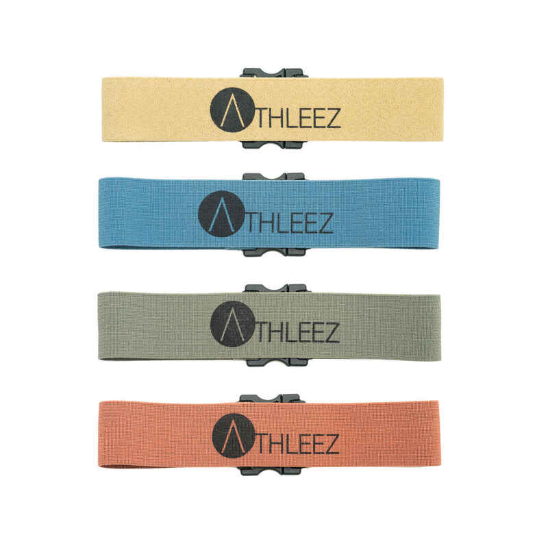 Fitnessband Mini.Clip.Band - 4er Set: Light + Moderat + Strong + Pro