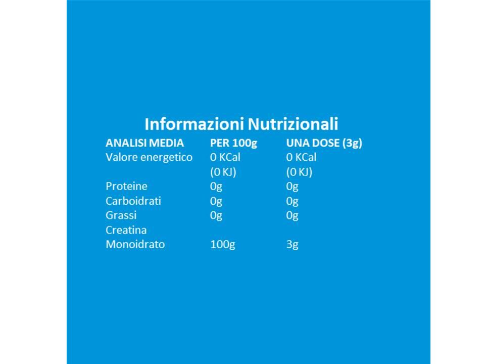 Integratore alimentare - CREATINE POWDER - 300g 4/7