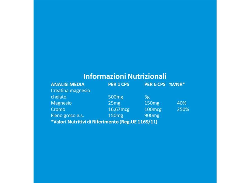 Integratore alimentare - CREATINE SUPREME - 180 cps 4/6