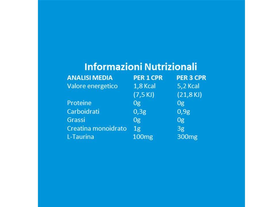 Integratore alimentare - CREATINE SUPER - 150 cpr 4/5