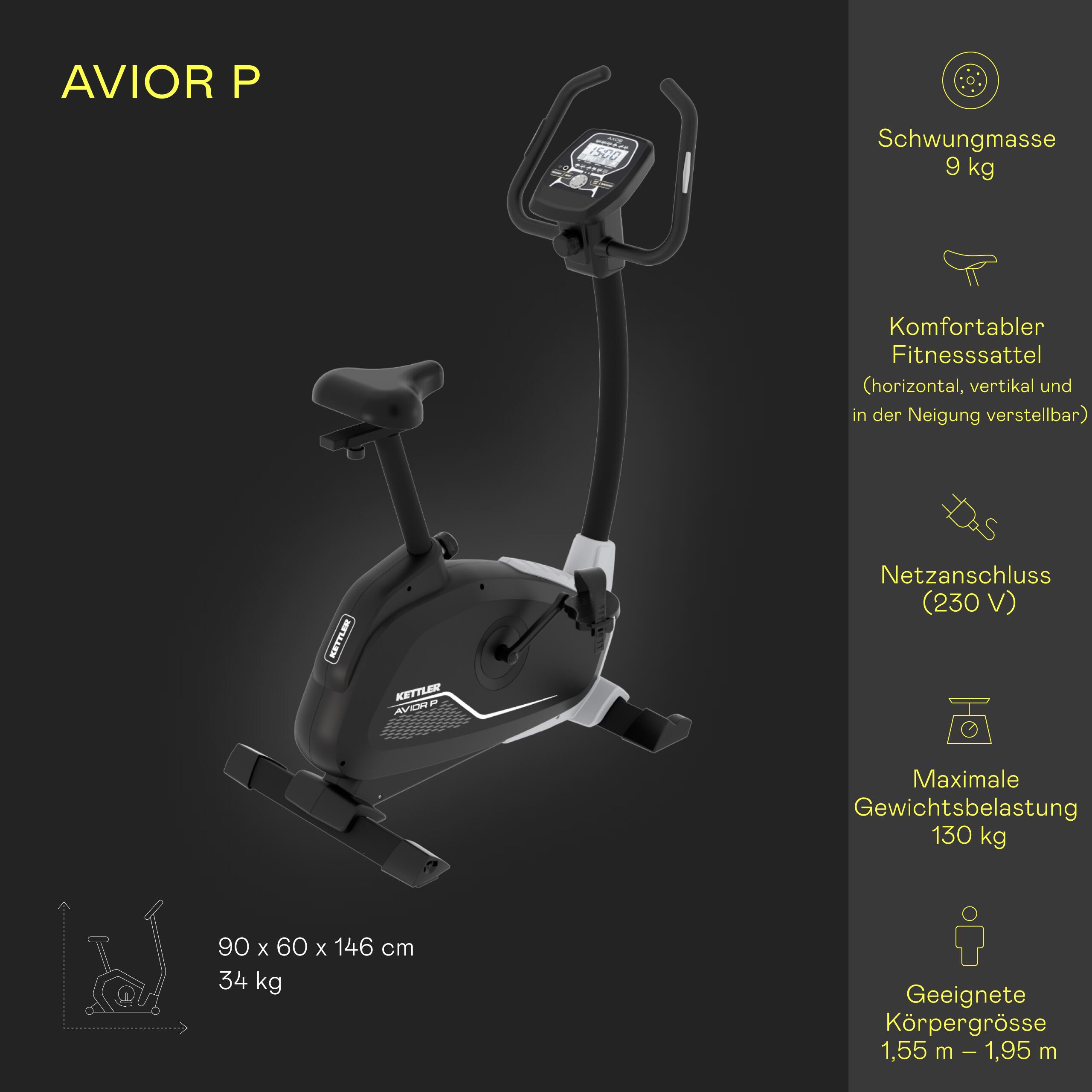 Rotoped KETTLER AXOS AVIOR P BLACK 5/7