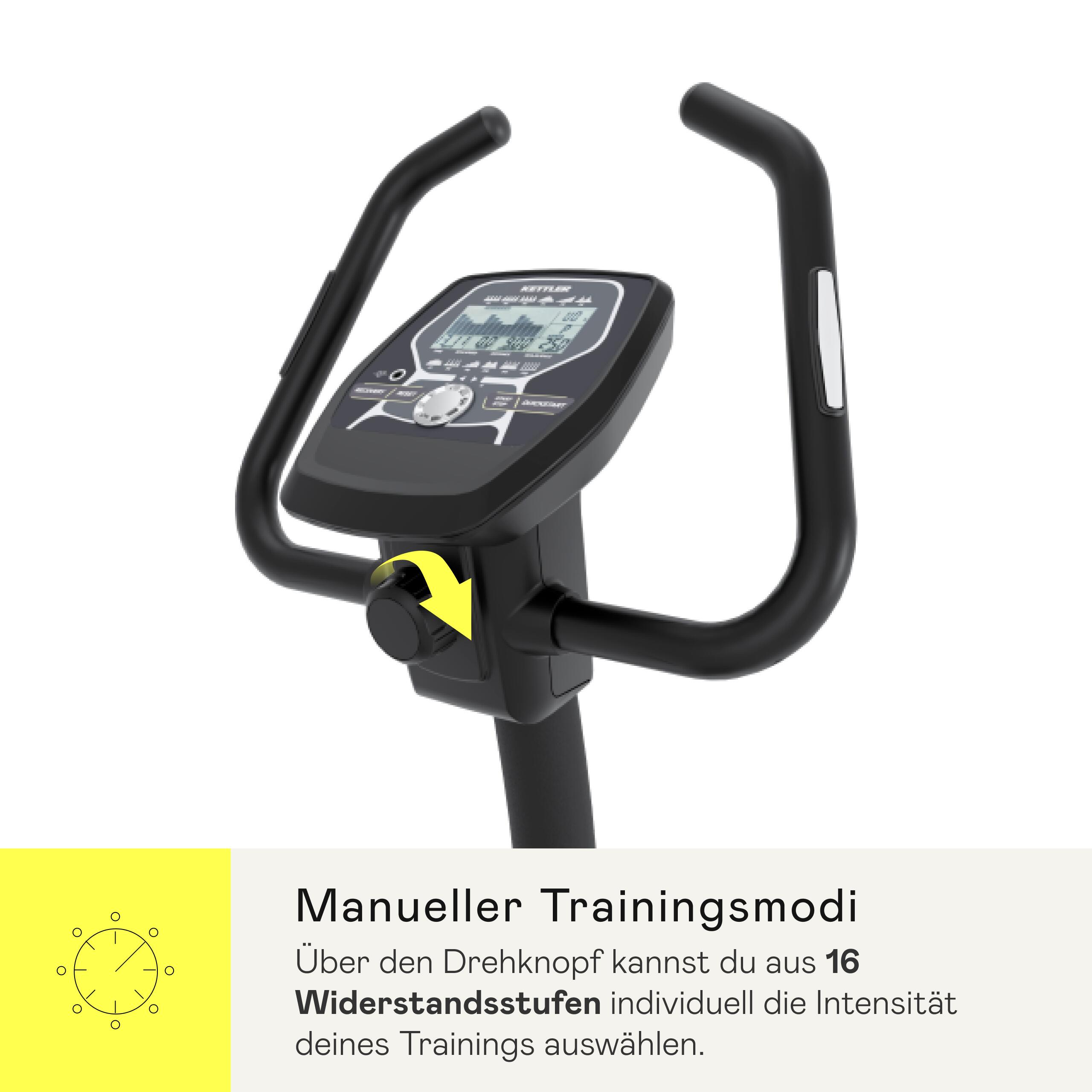 Vélo d'appartement - Kettler Avior P Black 3/7