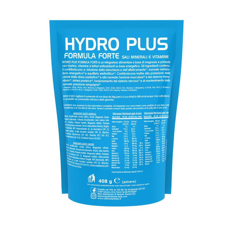 Integratore alimentare - HYDRO PLUS LIMONE -  408g