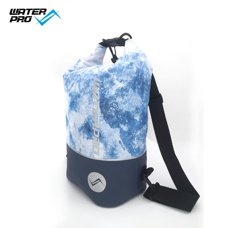 Water Sports Waterproof Bag Printed Dry Bag 15L - Dark Blue