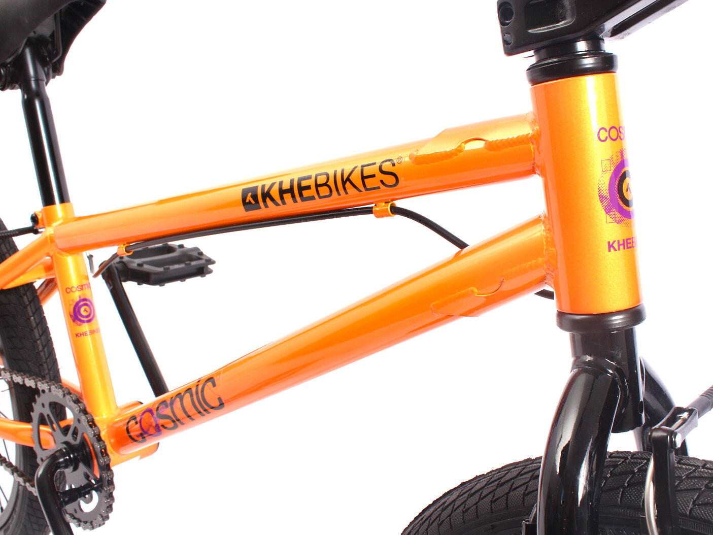 BMX FIETS COSMIC KINDEREN ORANJE 11,1KG 20 INCH KHEBIKES 4/9