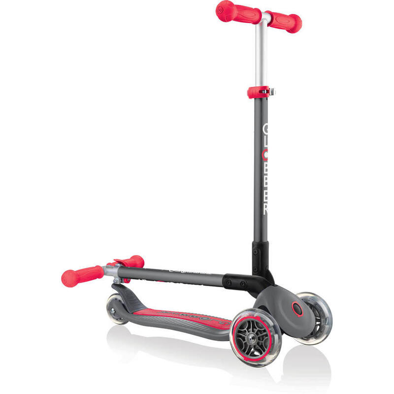 Scooter Mini Scooter  Primo Foldable  Grau-rot